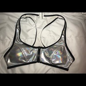 Holographic Bathing Suit Pieces